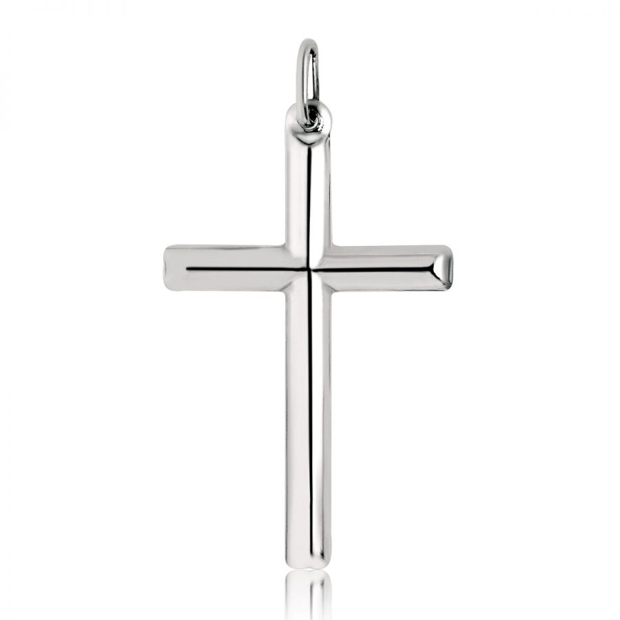 Sterling Silver High Polish Cross Pendant